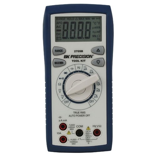 Multimetru digital TRMS cu autoscalare (măsoară și capacități, frecvențe) - BK2709B