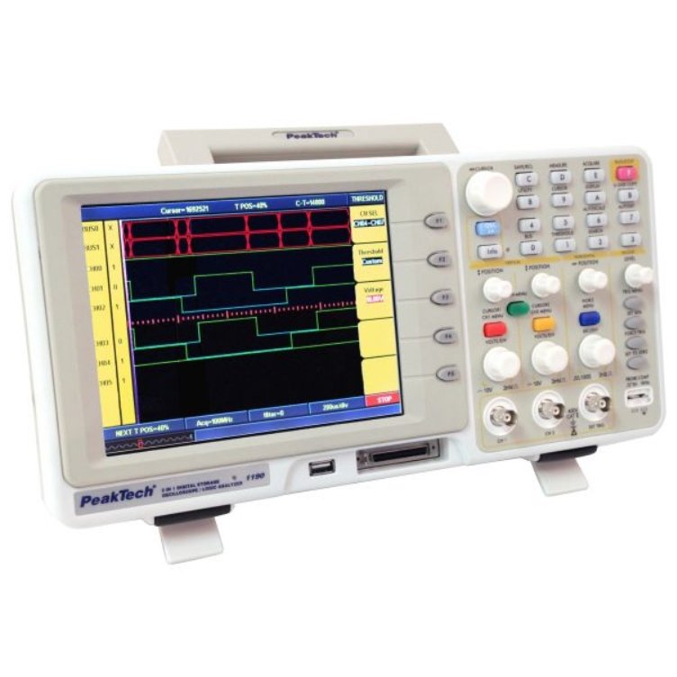 Osciloscoape  2 can DSO & 16 can MSO, 100/200 MHz - PeakTech