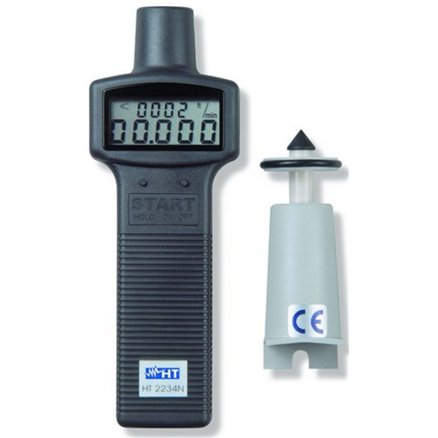  HT2234N - Optical and contact portable digital revolution counter
