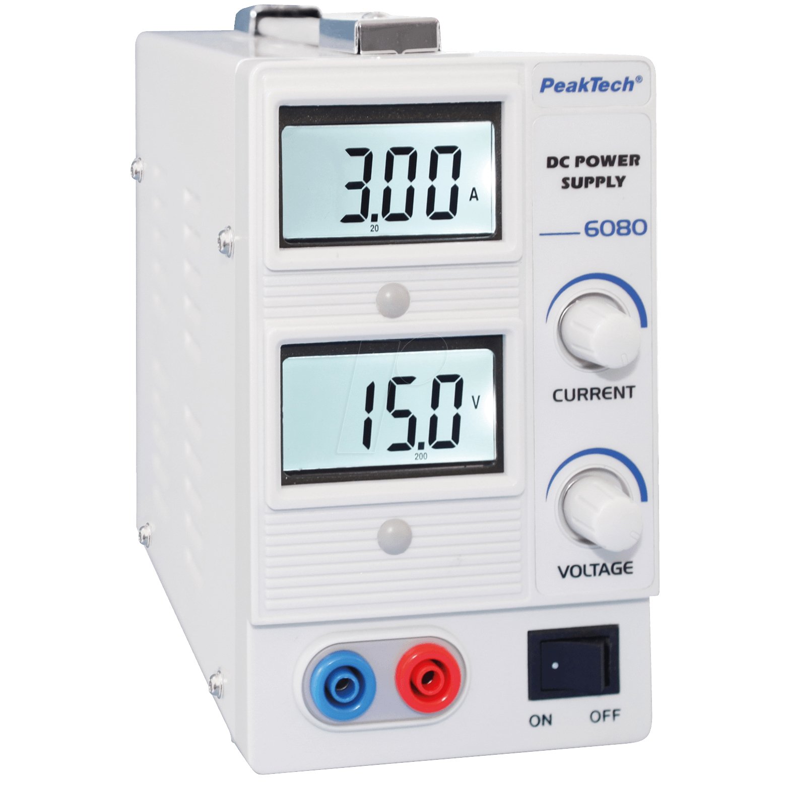 Peaktech P6080 & P6085 - DC Power Supllies (up to 15V / 3A / 45 W)