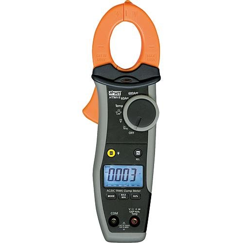 Clește ampermetric profesional (AC TRMS / DC, până la 600A) - HT9015