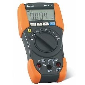 HT326 - CAT IV digital multimeter with capacitance and frequency measurements