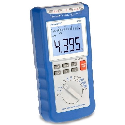 Peaktech P4395 - DMM / Isolations Tester